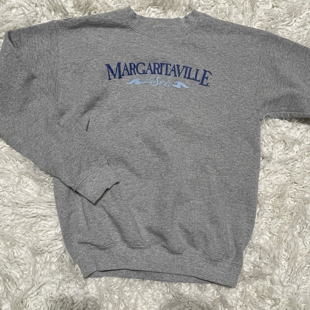 Margaritaville At Sea Sweatshirt Youth Size XL Gray